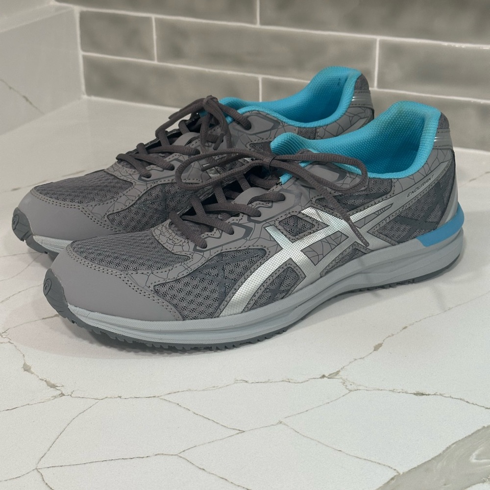 Asics Endurant Sneakers Men Size 12. Color Gray.